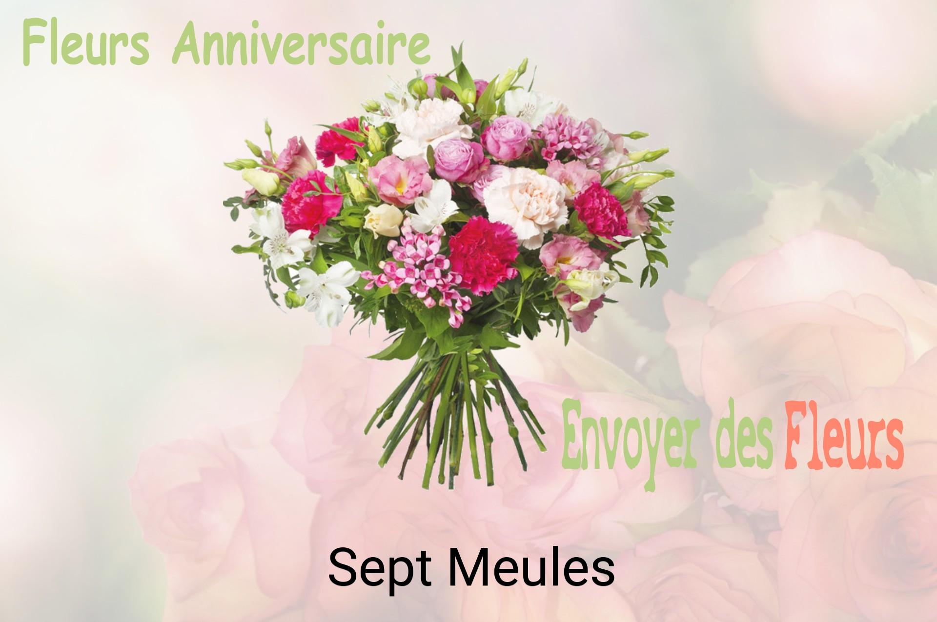 Bouquet de fleurs d’anniversaire livré à Sept-Meules